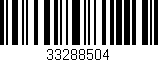 Código de barras (EAN, GTIN, SKU, ISBN): '33288504'