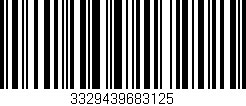 Código de barras (EAN, GTIN, SKU, ISBN): '3329439683125'