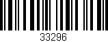 Código de barras (EAN, GTIN, SKU, ISBN): '33296'