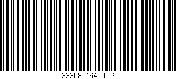 Código de barras (EAN, GTIN, SKU, ISBN): '33308_164_0_P'