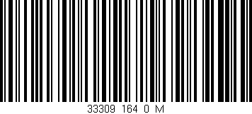 Código de barras (EAN, GTIN, SKU, ISBN): '33309_164_0_M'