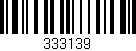 Código de barras (EAN, GTIN, SKU, ISBN): '333139'
