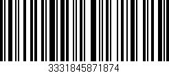 Código de barras (EAN, GTIN, SKU, ISBN): '3331845871874'