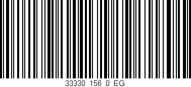 Código de barras (EAN, GTIN, SKU, ISBN): '33330_156_0_EG'