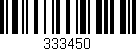 Código de barras (EAN, GTIN, SKU, ISBN): '333450'