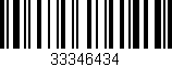Código de barras (EAN, GTIN, SKU, ISBN): '33346434'
