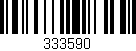 Código de barras (EAN, GTIN, SKU, ISBN): '333590'