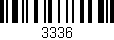 Código de barras (EAN, GTIN, SKU, ISBN): '3336'