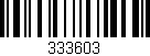 Código de barras (EAN, GTIN, SKU, ISBN): '333603'