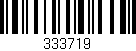 Código de barras (EAN, GTIN, SKU, ISBN): '333719'