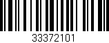 Código de barras (EAN, GTIN, SKU, ISBN): '33372101'