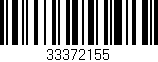 Código de barras (EAN, GTIN, SKU, ISBN): '33372155'