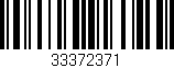 Código de barras (EAN, GTIN, SKU, ISBN): '33372371'