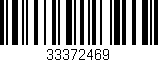 Código de barras (EAN, GTIN, SKU, ISBN): '33372469'