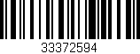 Código de barras (EAN, GTIN, SKU, ISBN): '33372594'