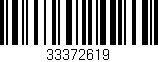 Código de barras (EAN, GTIN, SKU, ISBN): '33372619'