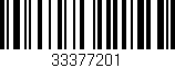 Código de barras (EAN, GTIN, SKU, ISBN): '33377201'