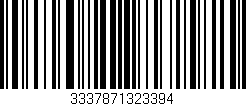 Código de barras (EAN, GTIN, SKU, ISBN): '3337871323394'