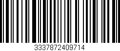 Código de barras (EAN, GTIN, SKU, ISBN): '3337872409714'