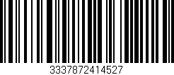 Código de barras (EAN, GTIN, SKU, ISBN): '3337872414527'