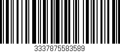 Código de barras (EAN, GTIN, SKU, ISBN): '3337875583589'