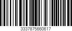 Código de barras (EAN, GTIN, SKU, ISBN): '3337875660617'
