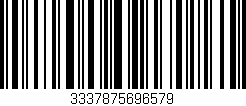 Código de barras (EAN, GTIN, SKU, ISBN): '3337875696579'