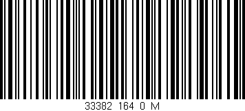 Código de barras (EAN, GTIN, SKU, ISBN): '33382_164_0_M'