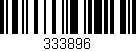 Código de barras (EAN, GTIN, SKU, ISBN): '333896'