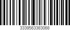 Código de barras (EAN, GTIN, SKU, ISBN): '3339563383068'