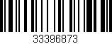 Código de barras (EAN, GTIN, SKU, ISBN): '33396873'