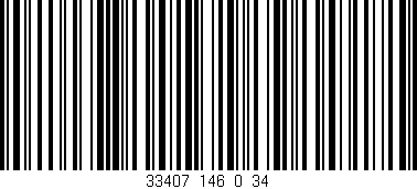 Código de barras (EAN, GTIN, SKU, ISBN): '33407_146_0_34'