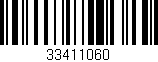 Código de barras (EAN, GTIN, SKU, ISBN): '33411060'