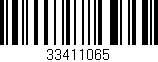 Código de barras (EAN, GTIN, SKU, ISBN): '33411065'