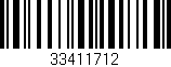 Código de barras (EAN, GTIN, SKU, ISBN): '33411712'
