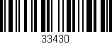 Código de barras (EAN, GTIN, SKU, ISBN): '33430'