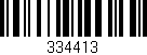 Código de barras (EAN, GTIN, SKU, ISBN): '334413'