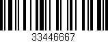 Código de barras (EAN, GTIN, SKU, ISBN): '33446667'