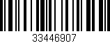 Código de barras (EAN, GTIN, SKU, ISBN): '33446907'