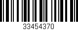 Código de barras (EAN, GTIN, SKU, ISBN): '33454370'