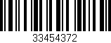 Código de barras (EAN, GTIN, SKU, ISBN): '33454372'