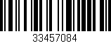 Código de barras (EAN, GTIN, SKU, ISBN): '33457084'