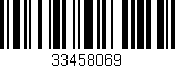 Código de barras (EAN, GTIN, SKU, ISBN): '33458069'