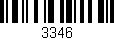Código de barras (EAN, GTIN, SKU, ISBN): '3346'