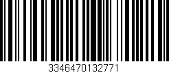 Código de barras (EAN, GTIN, SKU, ISBN): '3346470132771'