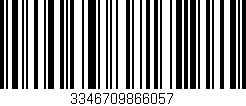 Código de barras (EAN, GTIN, SKU, ISBN): '3346709866057'