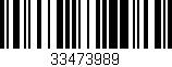Código de barras (EAN, GTIN, SKU, ISBN): '33473989'