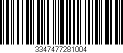 Código de barras (EAN, GTIN, SKU, ISBN): '3347477281004'