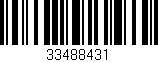 Código de barras (EAN, GTIN, SKU, ISBN): '33488431'