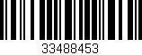 Código de barras (EAN, GTIN, SKU, ISBN): '33488453'